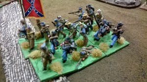 As the CSA 'discussed' plans, the blue ranks advance.