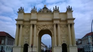 Frederick's Brandenburg gate, Potsdam. You can still hear the stomp of his grenadiers...