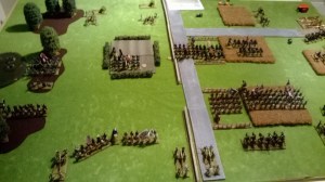 My brilliant plan, I call it "defensive wall of death!"