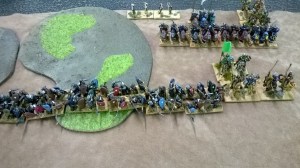 Solid spearmen, a rock to be dashed upon or a speed bump?