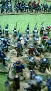 The English storm forward!