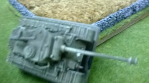 Not everyone was helping, fifty tonnes of useless metal......walls , not shells stopped this one defending the break-through