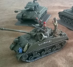 The night before and I've just stopped painting...