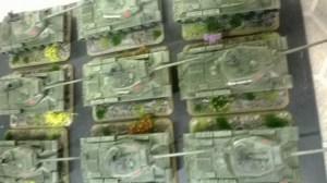 Grizzly's mammoths with pizza box arty template!