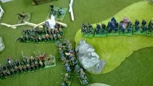 Mission accomplished for the gallant Southerners with their very non-PC flags flying of course!