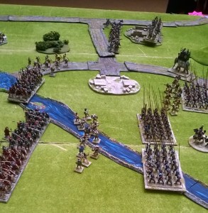 Scarab miniatures put on a small ancients competition. Very Warhammer like but we're playing a game next week!