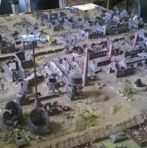 Stalingrad in 20mm, Rapid Fire. Quad maxims shoots down a Stuka!