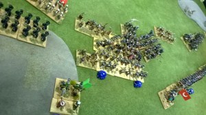 The cold hearted Crusader Grizzly has a blood thirsty plan; sacrifice his crossbowmen to lure my Ghazis out of the forest.