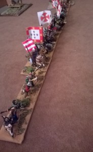 Pedro's foot were veterans of the wars against Granada and welcomed the chance to humble the rebel Lords