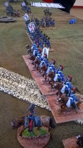 The Christino heavy cavalry brigade made the Carlists nervous about leaving their positions on their right wing.